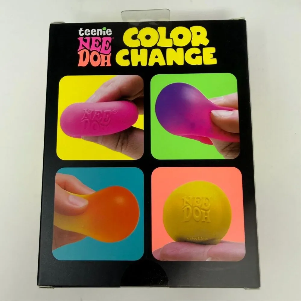 Brand new  Needoh Teenie Color Change 4 pack  AUTHENTIC
